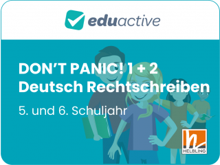 DON'T PANIC! Deutsch, Rechtschreiben 1+2